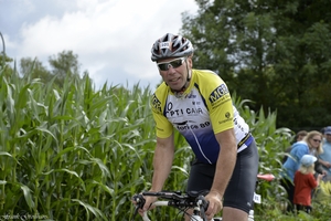 Tom Agel am Start des Karlsfelder Traithlons